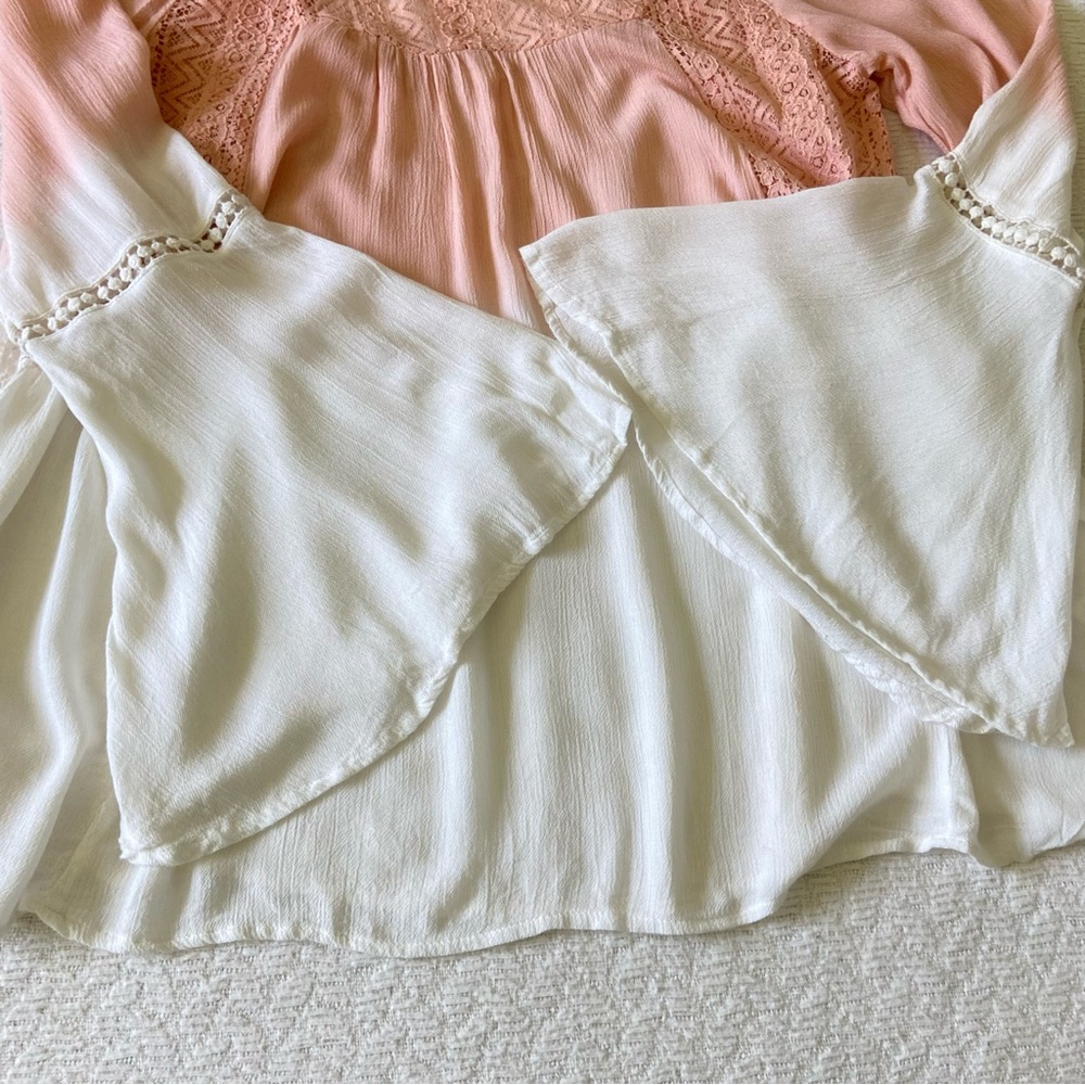 En Créme Ombré Boho Blouse - Picture 11 of 15